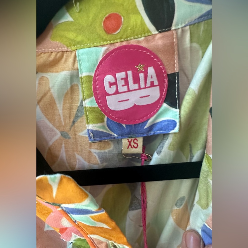 Celia B, 🆕 Seren Multi Floral Tiered Dress, Size XS | 0160 - Picture 7 of 7